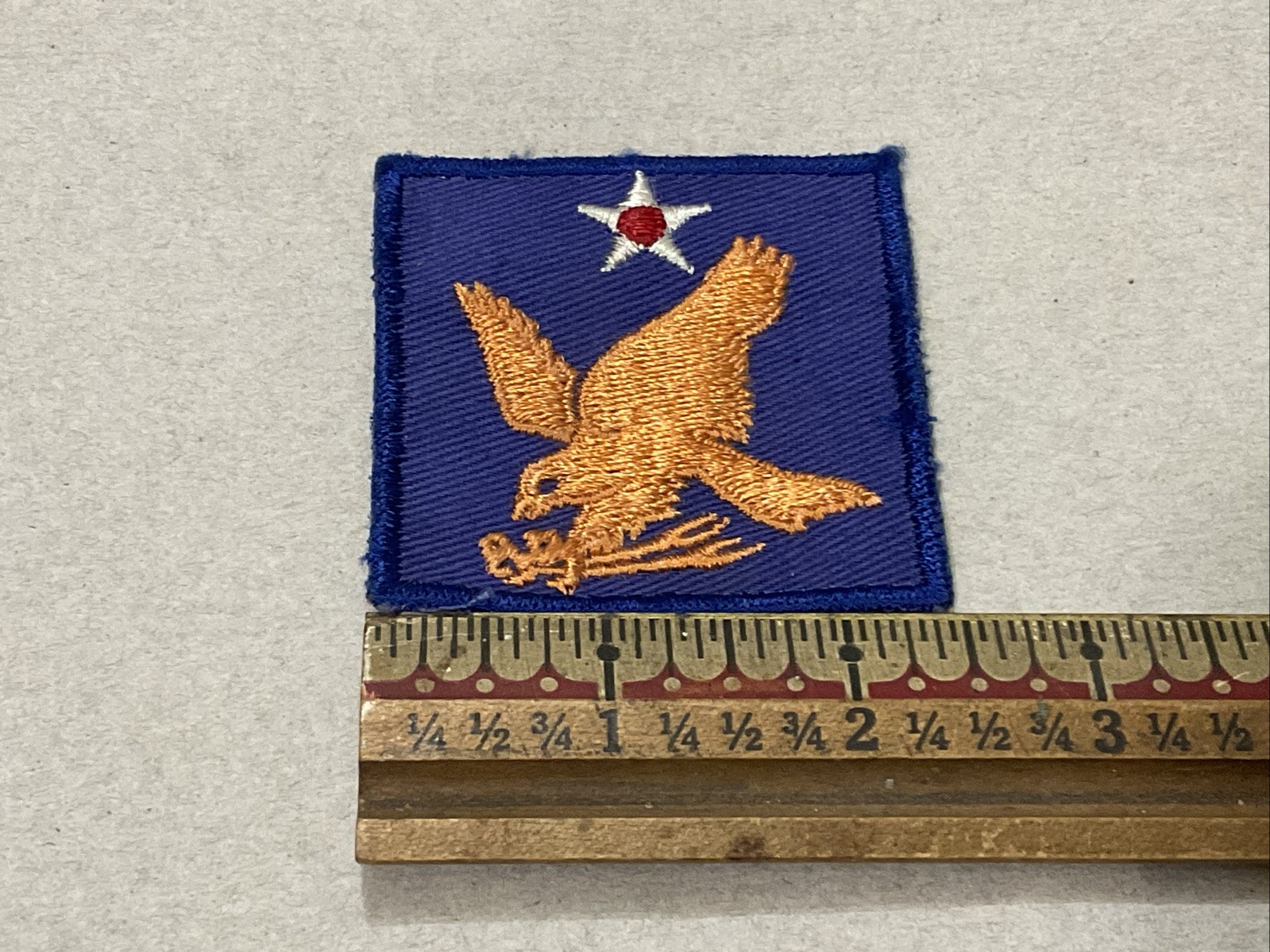 WWII US 2nd Army Air Force AAF US Made Twill Patch