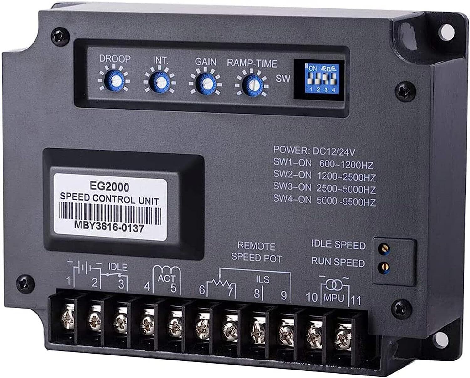 for Diesel Gas Engines Model EG1065X EG1069X Speed Control Board EG2000