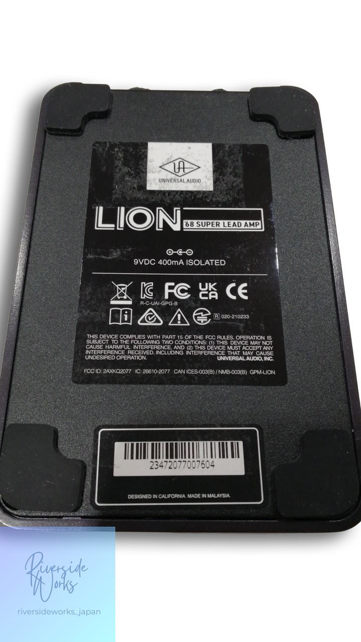 UNIVERSAL AUDIO LION 68 SUPER LEAD AMP Simulator Pedal JP