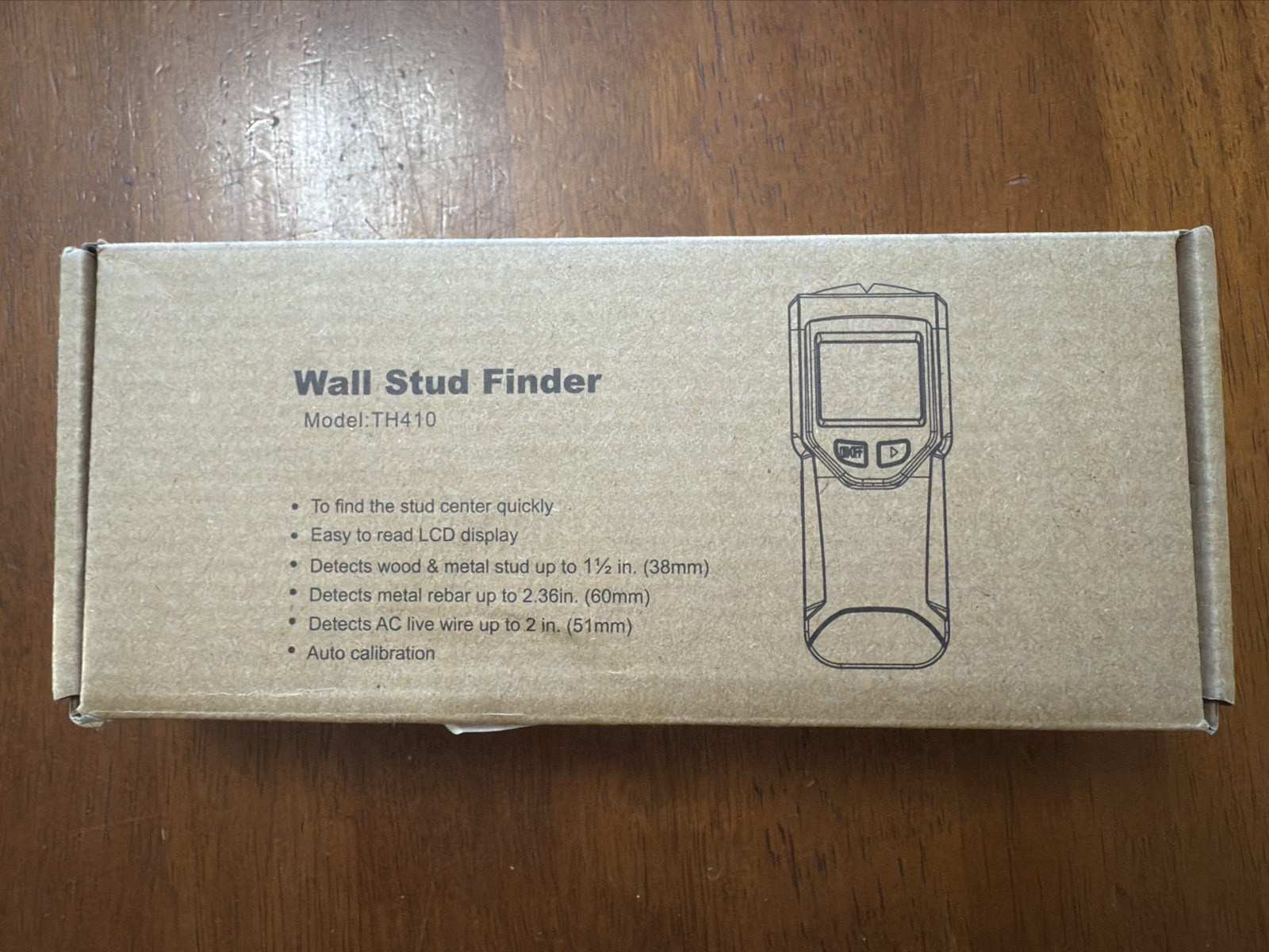 Stud Finder TH 410 Wall Scanner 5 in 1 Multifunction Stud Locator