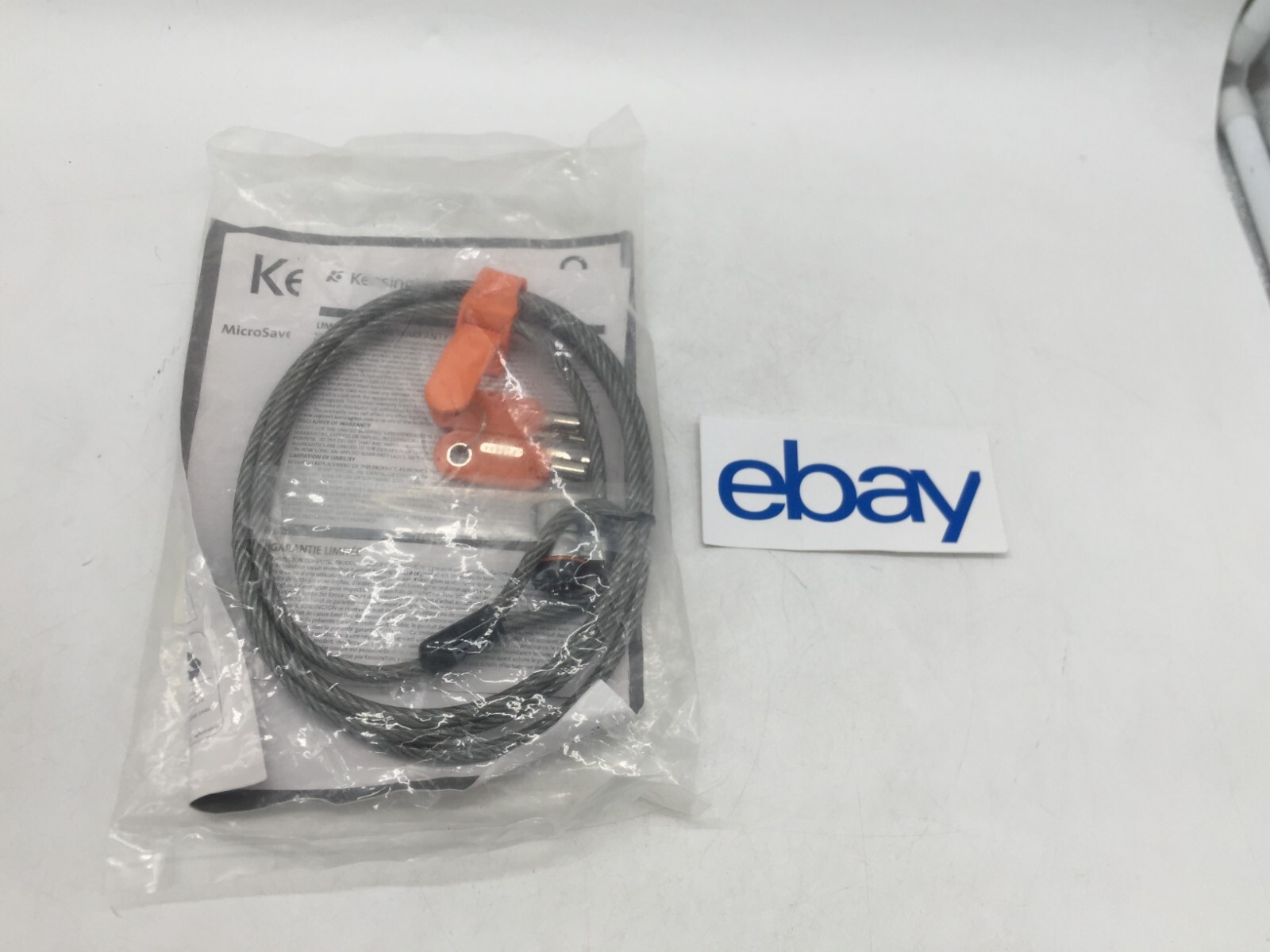 NEW Kensington MicroSaver Keyed Laptop Monitor Projector Lock K64068F  FREE S/H