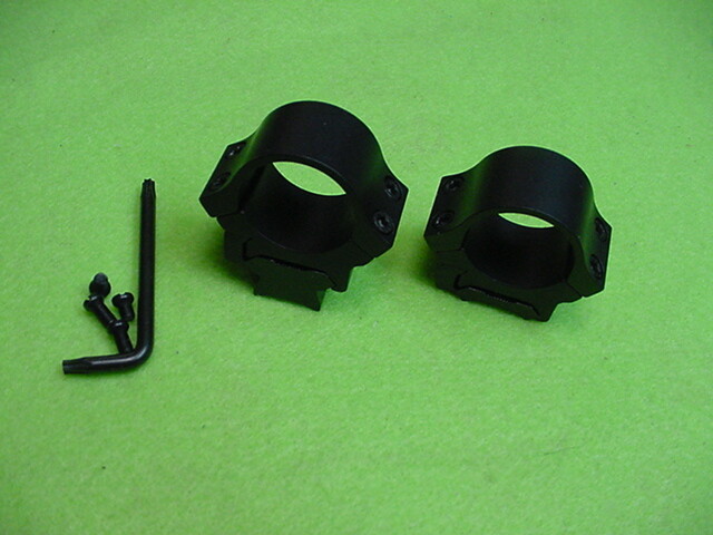 Savage 99 Scope Mount WR Weaver 2pc Base Set & Matte Black Low-Height 1" Rings