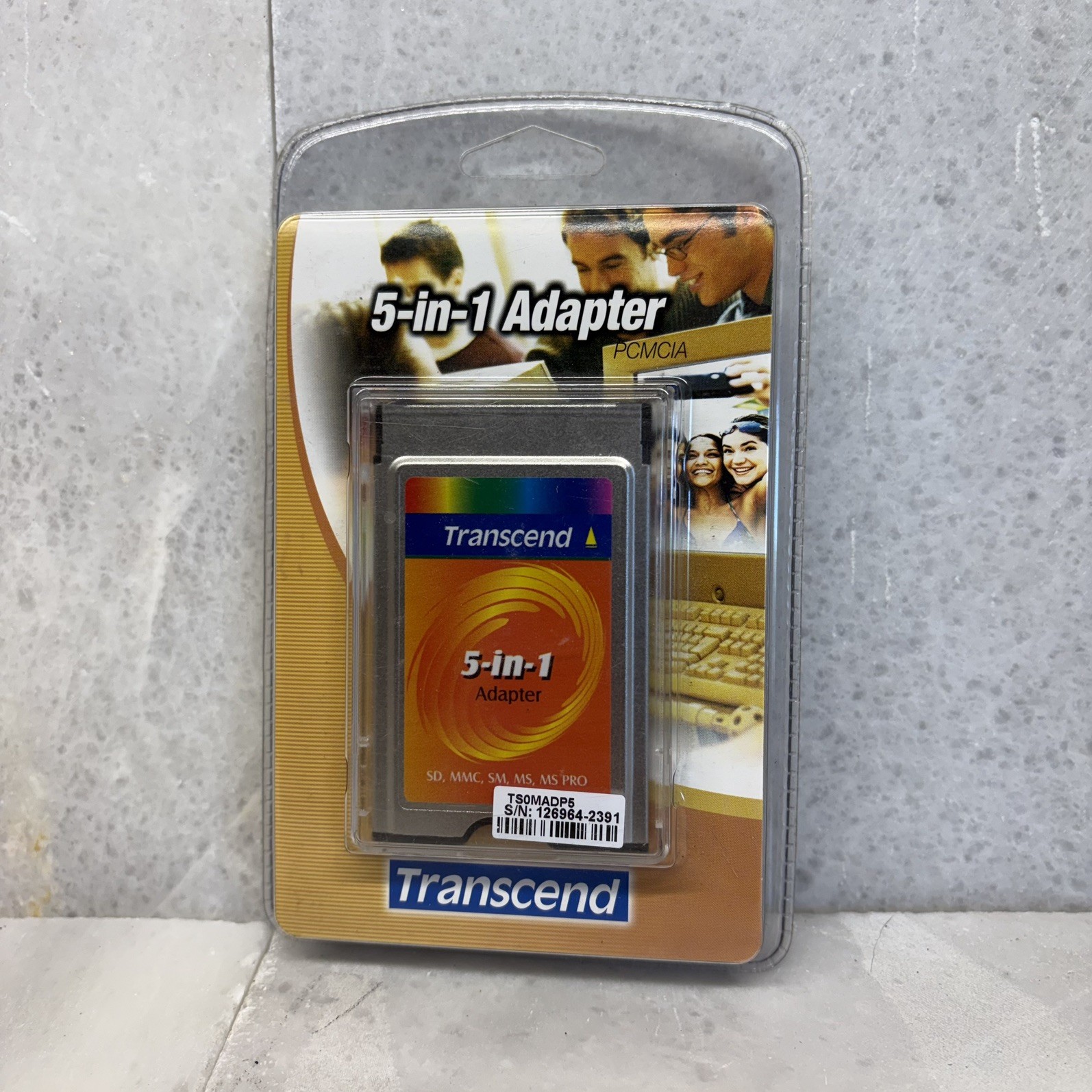 TRANSCEND 5 in 1 Adapter TS0MADP5 + Compact Flash Adapter TS0MCF2PC