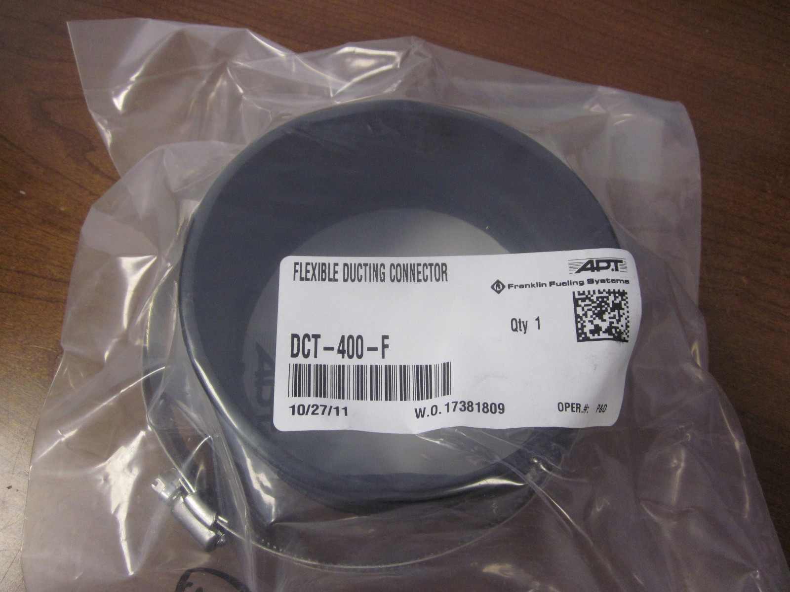 APT # DCT-400-F Flexible Ducting Connector  (NEW)