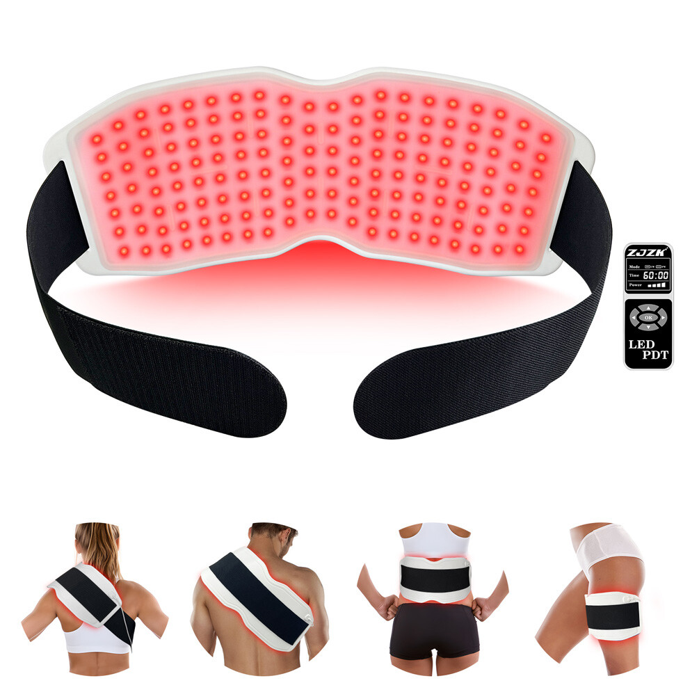 660nm Red Light Therapy Device 850nm940nm NIR Light Therapy Pain Relief Belt Pad