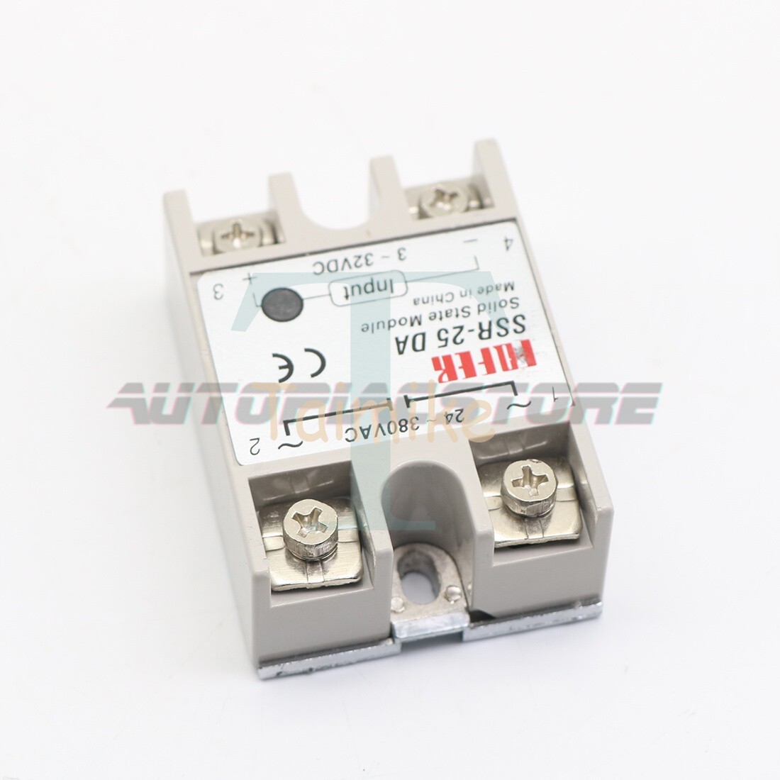 (2Pcs) New Fotek SSR-25DA SSR25DA Solid State Relay 25A