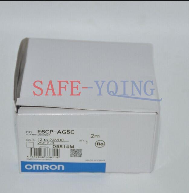 One New E6CP-AG5C OMRON Absolute Rotary Encoder 256P/R E6CPAG5C