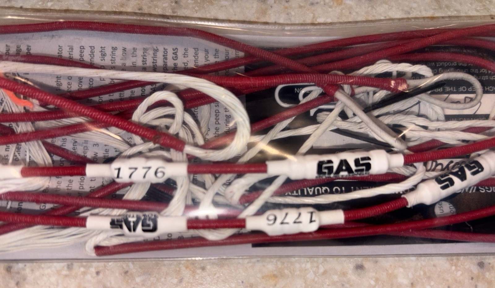 Mathew’s ARC 34 1776 GAS Bow Strings Full Set Custom Order