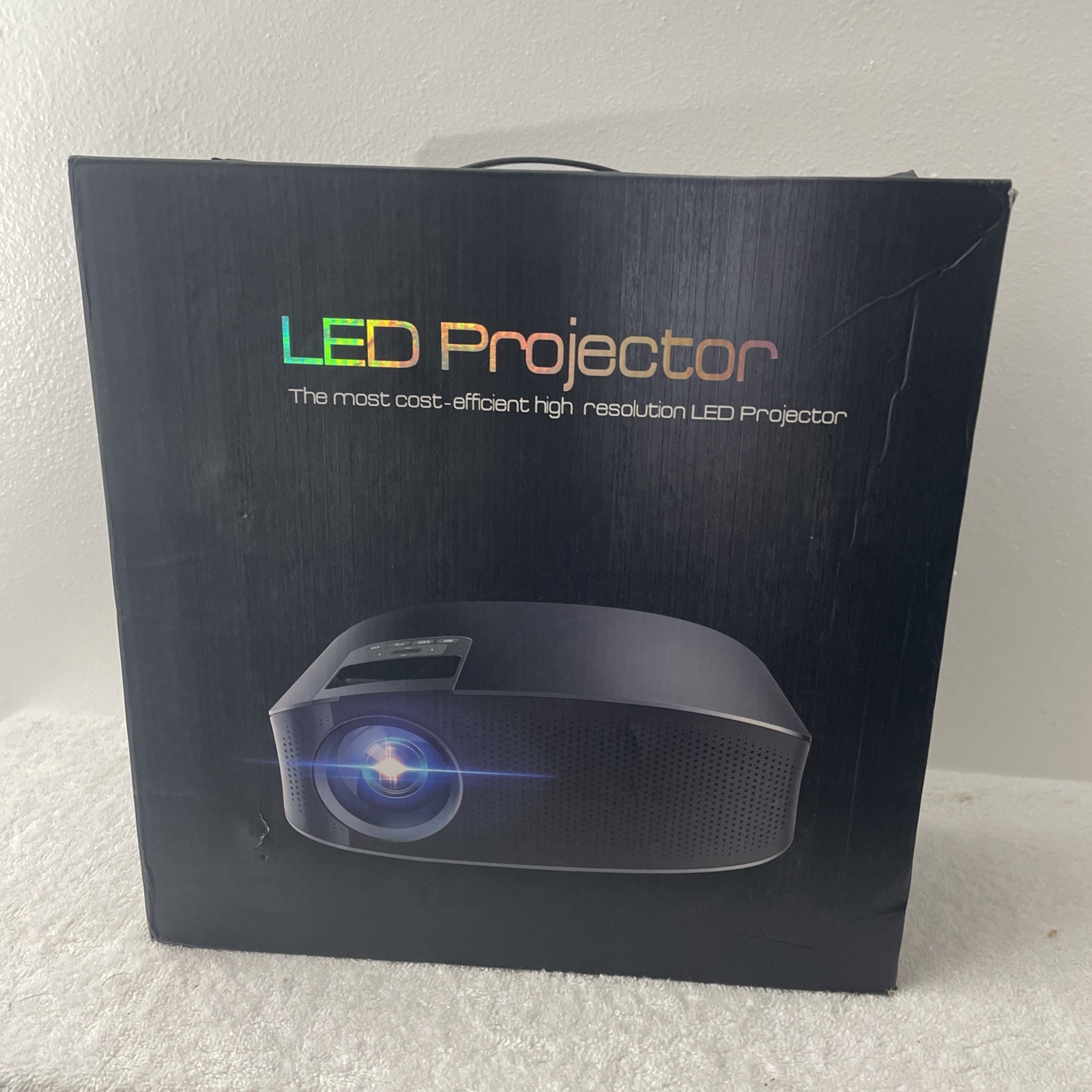 LED Projector TFT LCD 1280x768, 1920x1080 Max, HDMI USB VGA