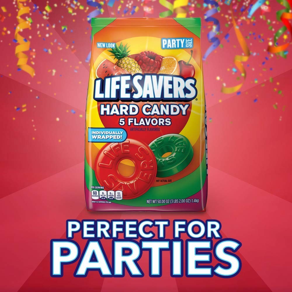 LIFE SAVERS Hard Candy 5 Flavors – 50 oz bag