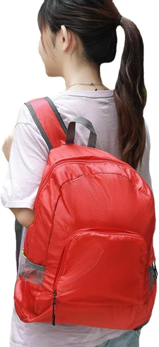 Lightweight Foldable Backpack Outdoor Mountaineering Bag Travel Backpack Bag Gre