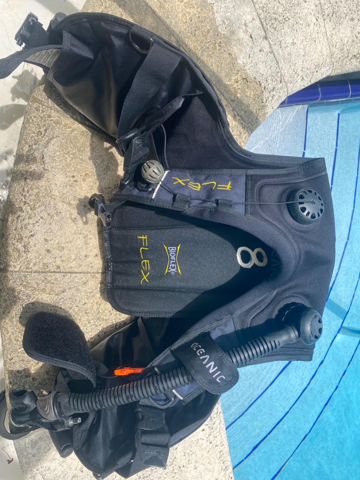 bcd scuba Oceanic- S-M Blue