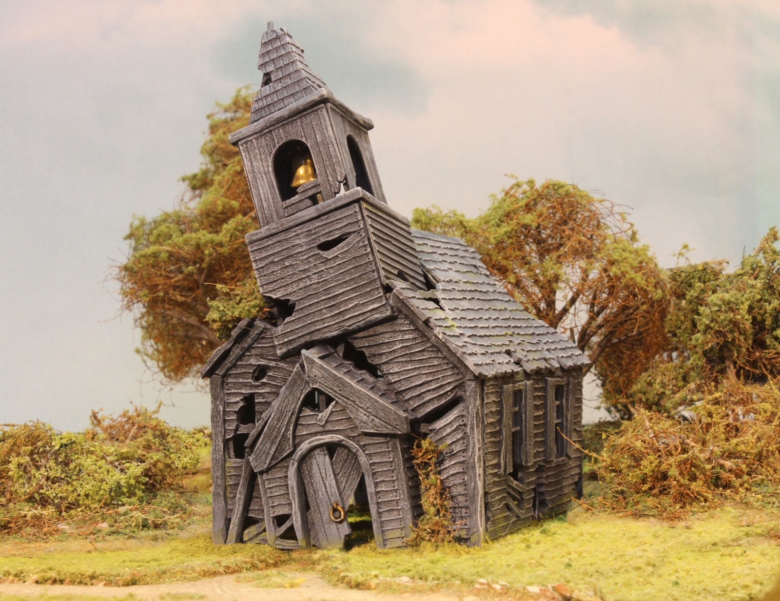 Renedra Plastics Ramshackle CHURCH - RNRC - 28mm Historical Fantasy War Games