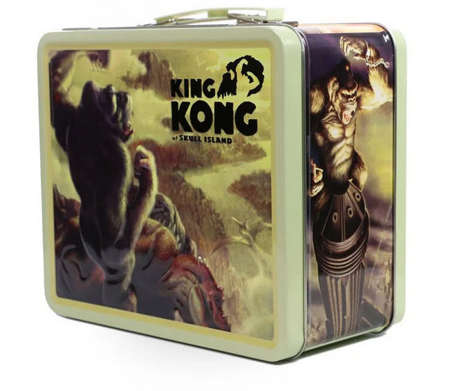 King Kong Tin Titans PX Previews Exclusive Lunch Box Beverage Container