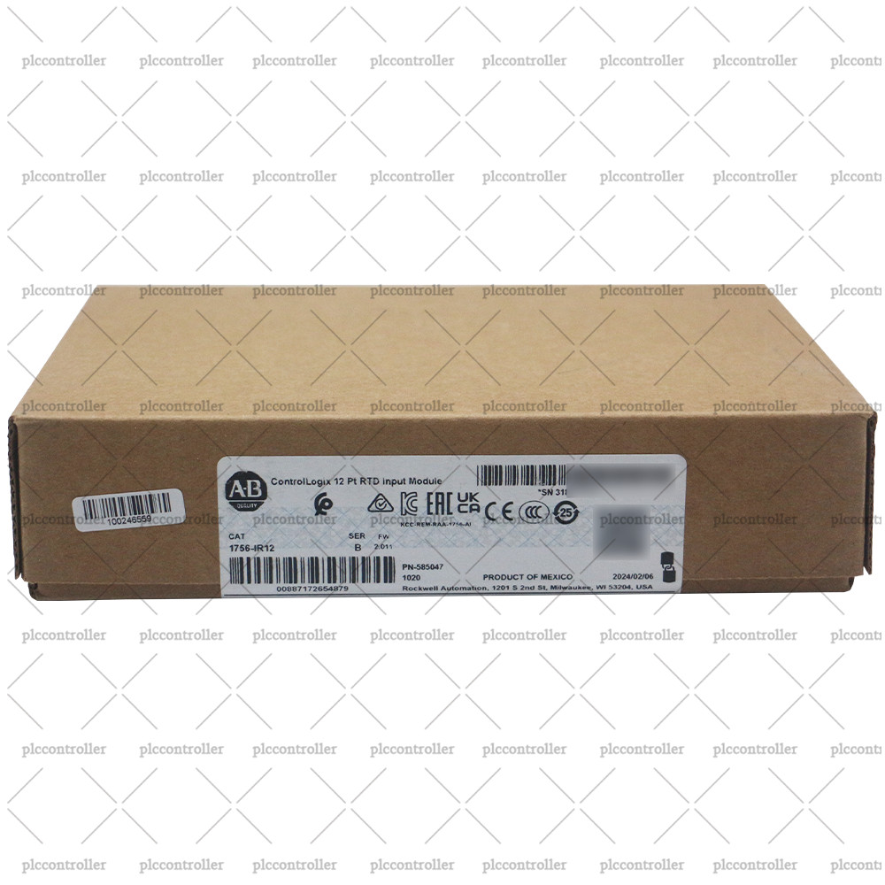 New Sealed Allen-Bradley 1756-IR12 ControlLogix Temperature Input Module 12Pt