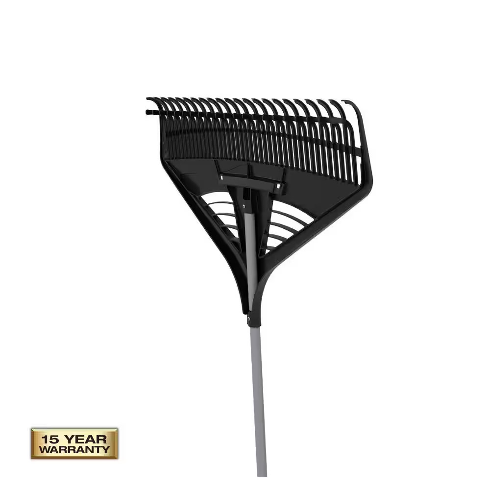 26 In. Dual Tine Poly Rake