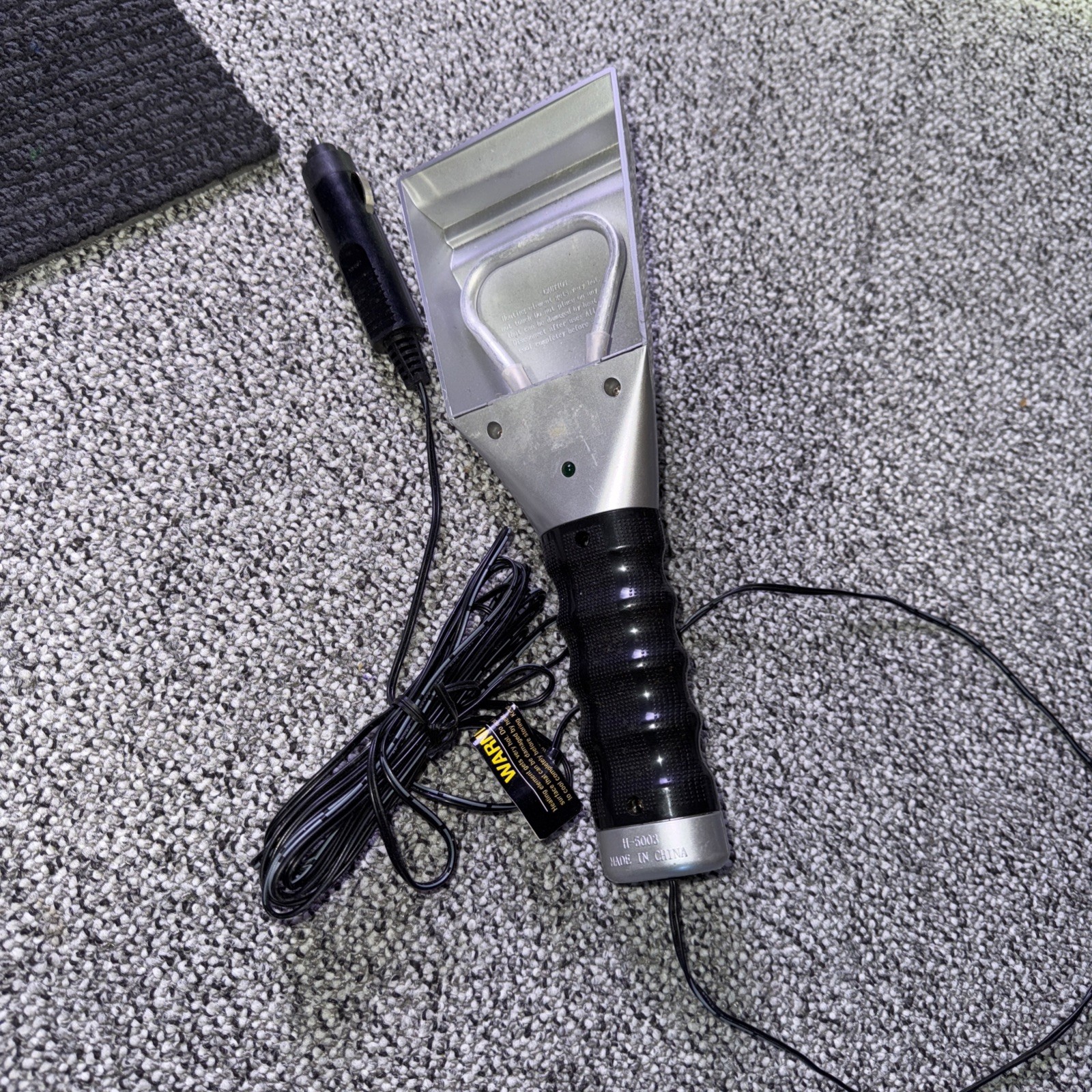 Snow Scraper Car Plug In Heated Electric Anti-Scratch For Winter De Ice