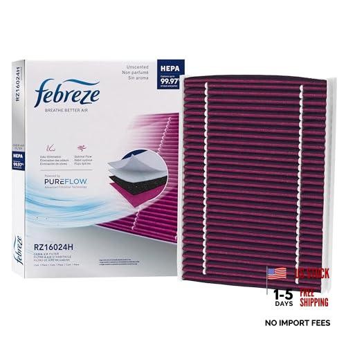 Odor Control Cabin Air Filter by PUREFLOW RZ16024H Fits 2017-2024 Jeep HEPA