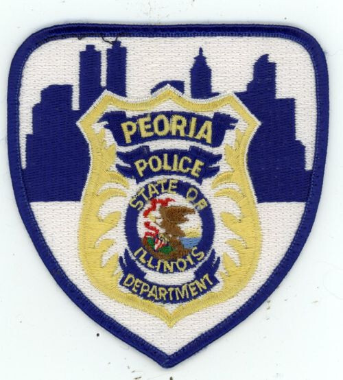 ILLINOIS IL PEORIA POLICE NICE SHOULDER PATCH SHERIFF