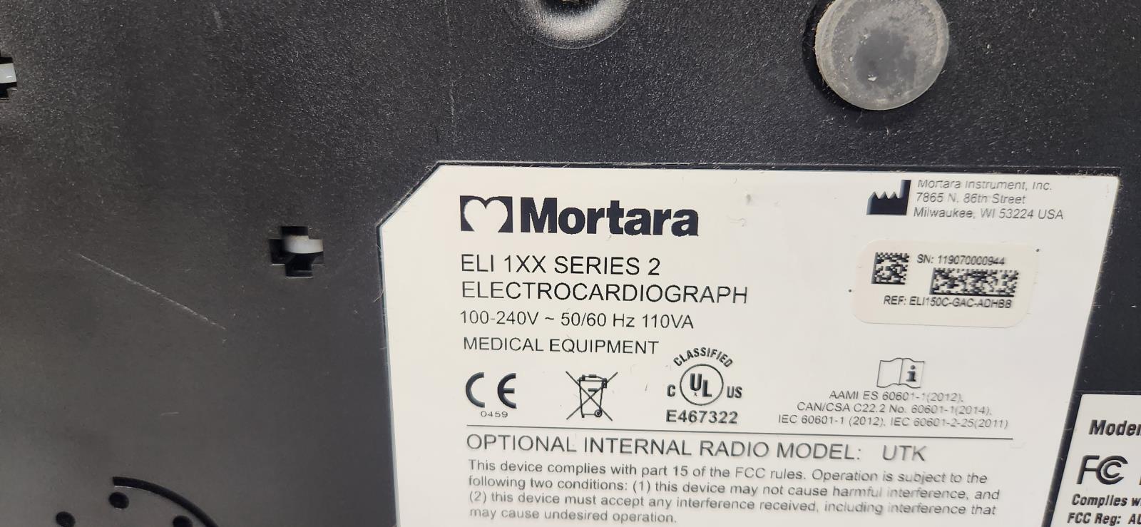 MORTARA ELI 150C EKG ECG