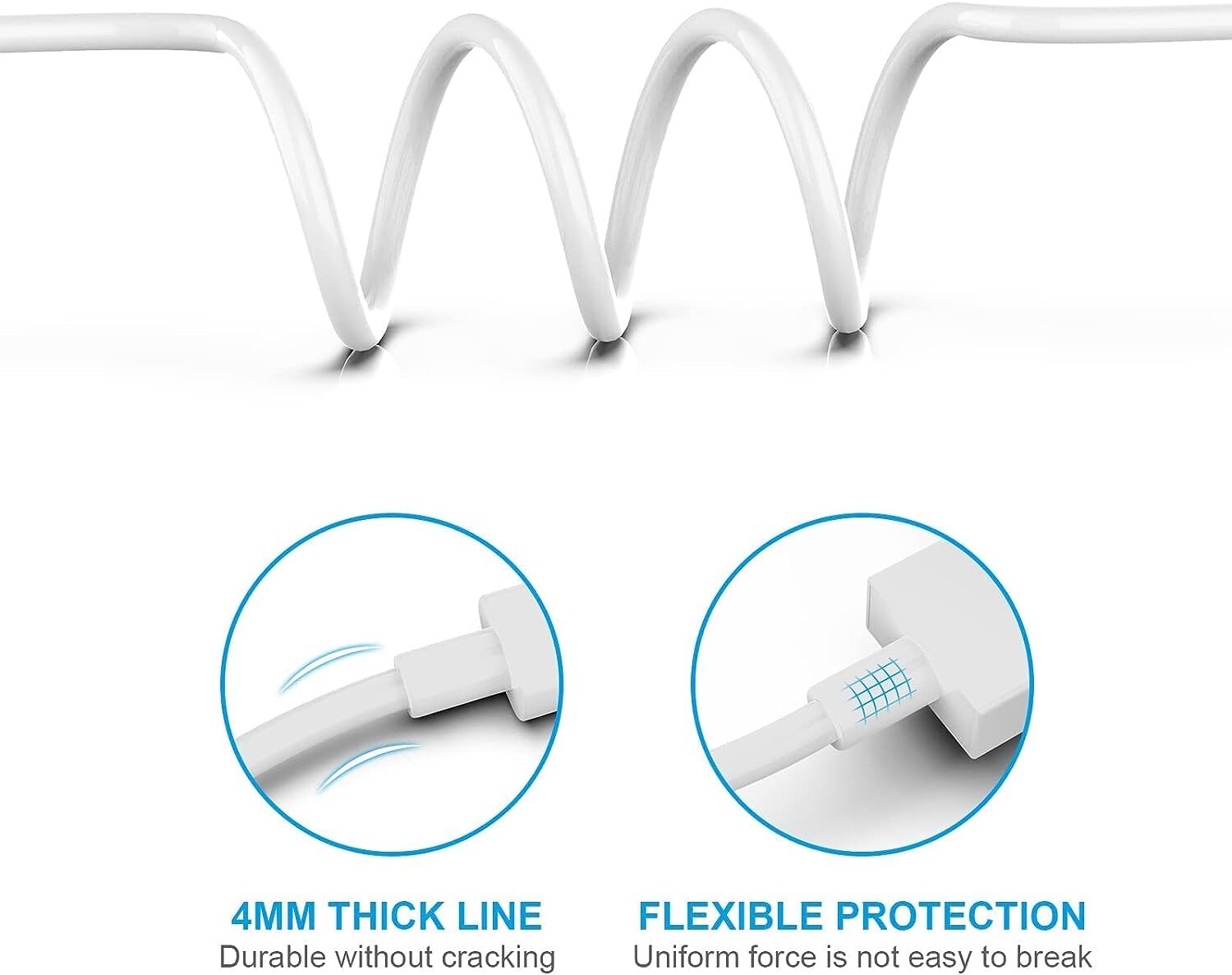iPhone Charger Data Cable [Apple MFi Certified] Fast Cable Cord For iPhone/iPad