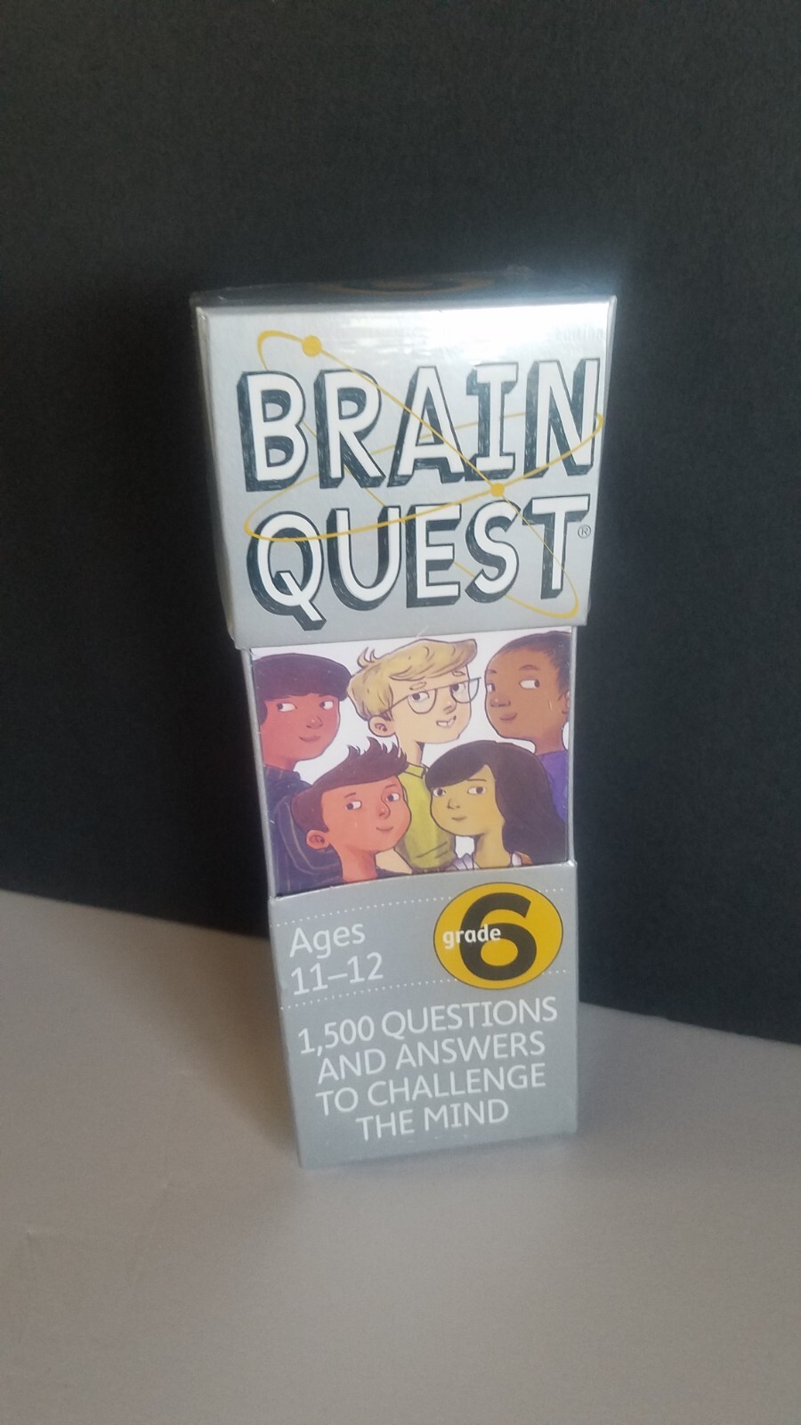 Brain Quest Question Deck Flipbook Game 4th Ed. Grade 6(11-12yrs) New!
