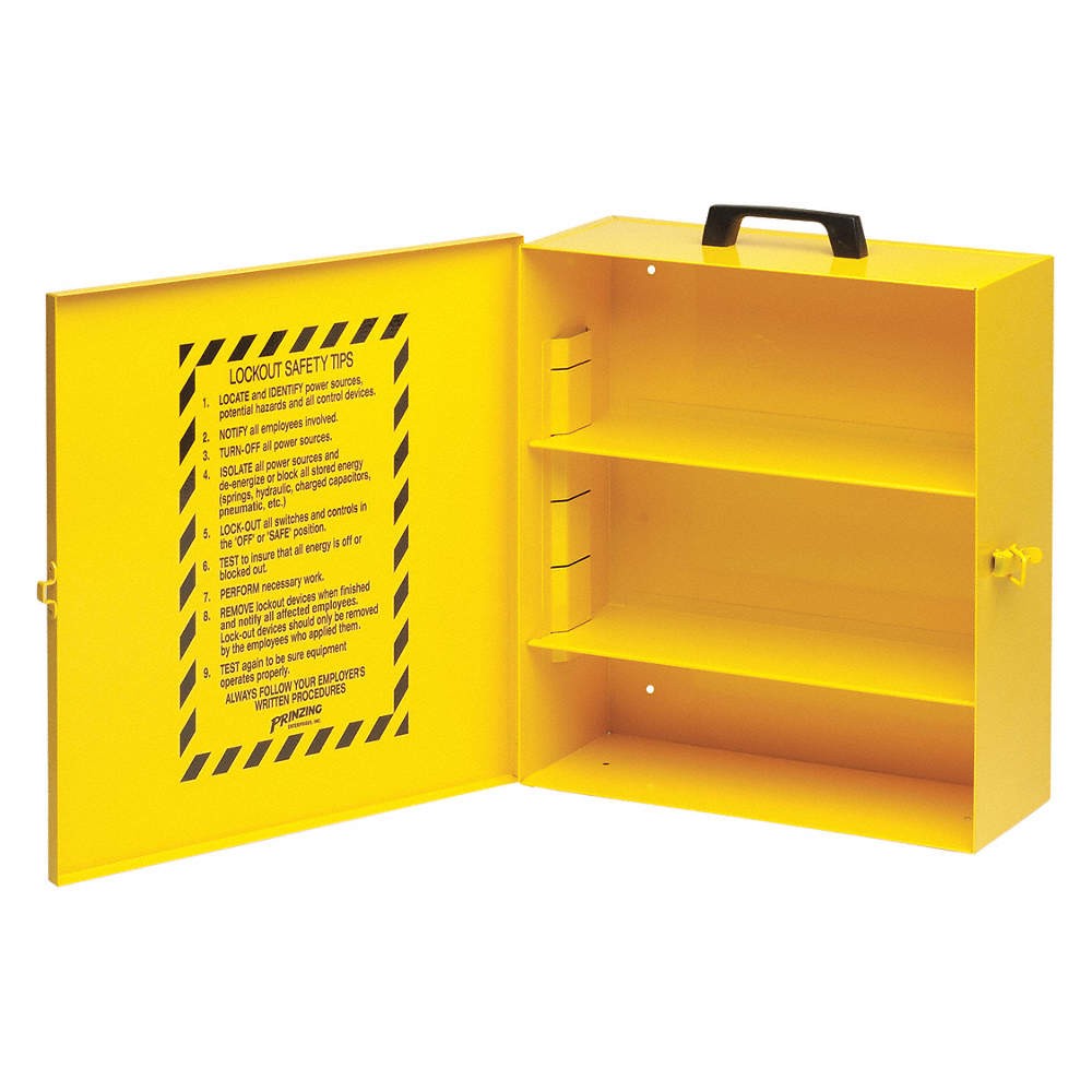 BRADY LC252M Lockout Station,Unfilled,16 In H 5TB18