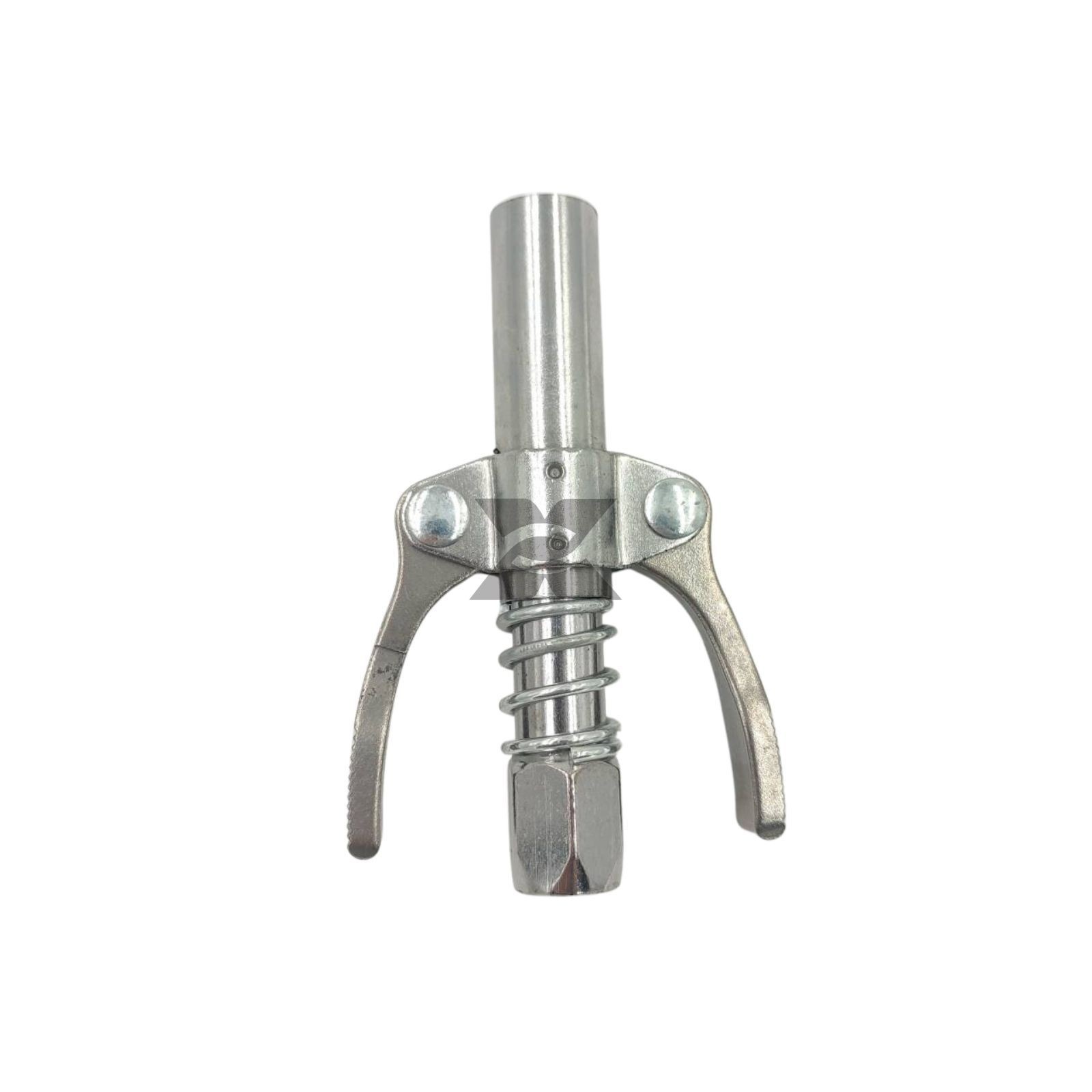2Pc Quick Release Lock Oil Nozzle Grease Coupler Double Handle High Pressure