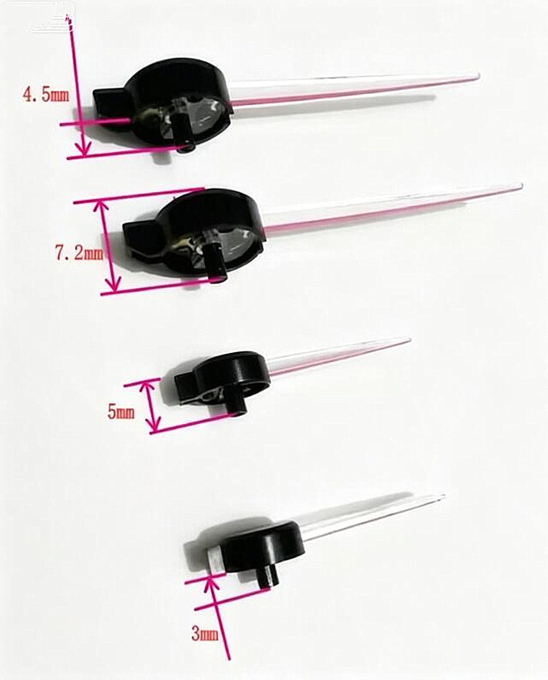 1SET(4Pc) Universal Auto Car Motorcycle Speedometer Speedo Needles Pointers Part
