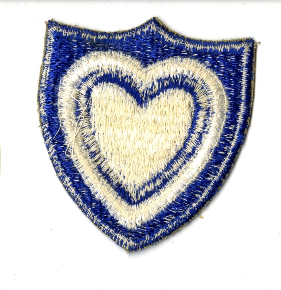 XXIV Corps White Back Patch WWII Vintage Pacific