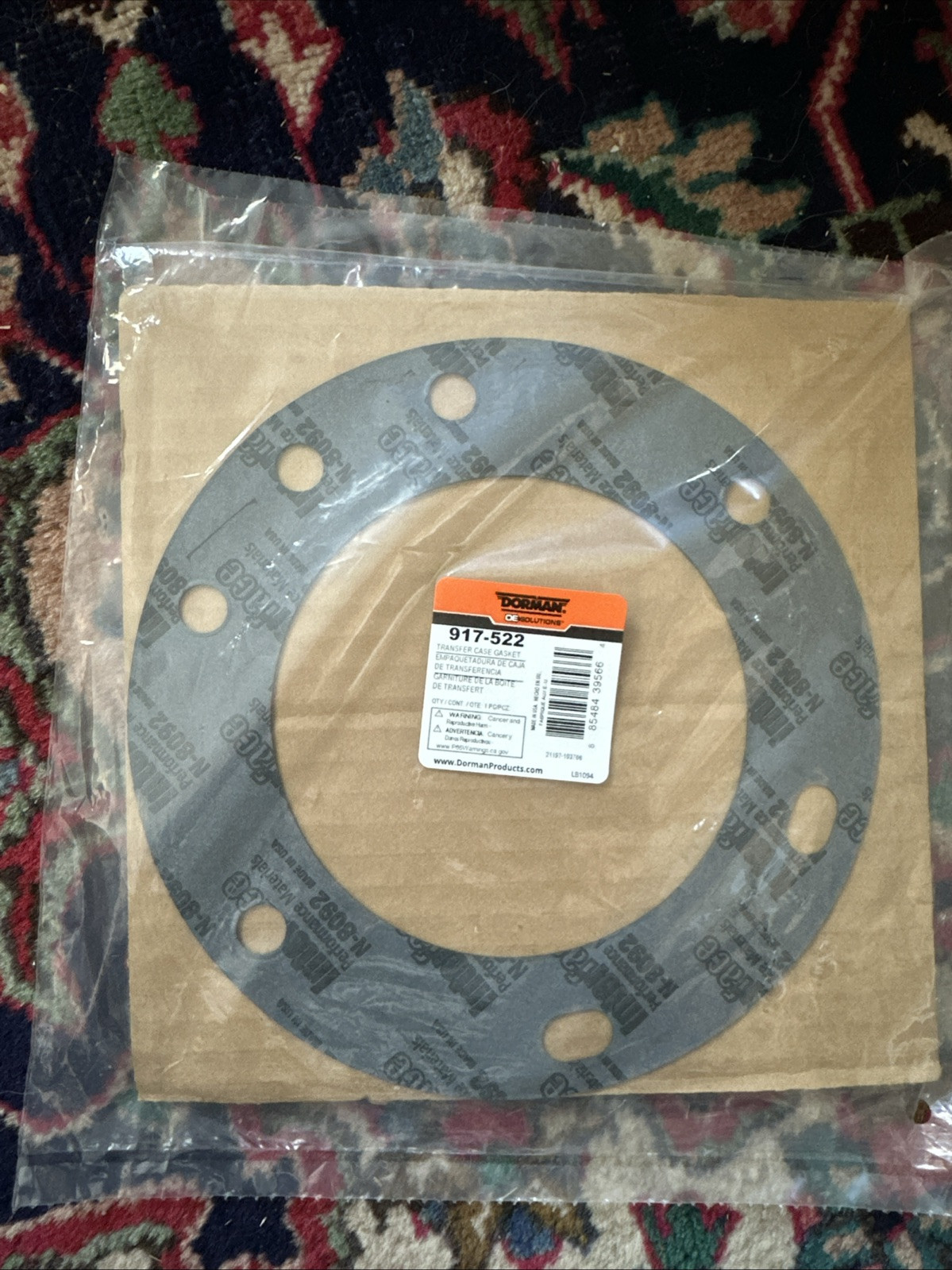 Dorman 917-522 Transfer Case Gasket fits 2018 Ford E-350 Super Duty