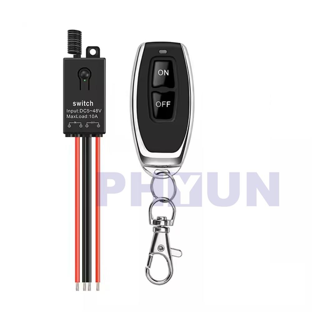 Wireless Kill Switch & Key For Car/Boat/Lights/Alarm Strong Signal Long Range US