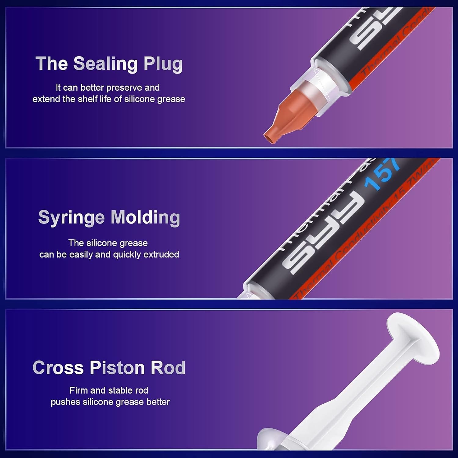 Non-Conductive Thermal Paste 2g - Ultimate Cooling for CPU & GPU Performance