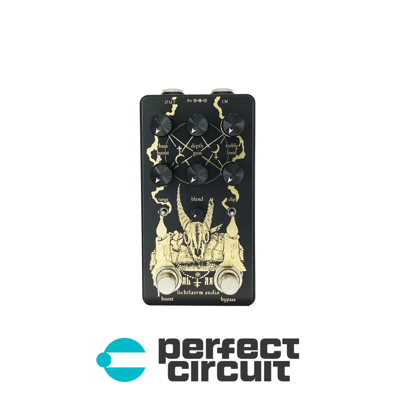 Lichtlaerm Audio Altar Fuzz / Distortion Pedal EFFECTS - NEW - PERFECT CIRCUIT