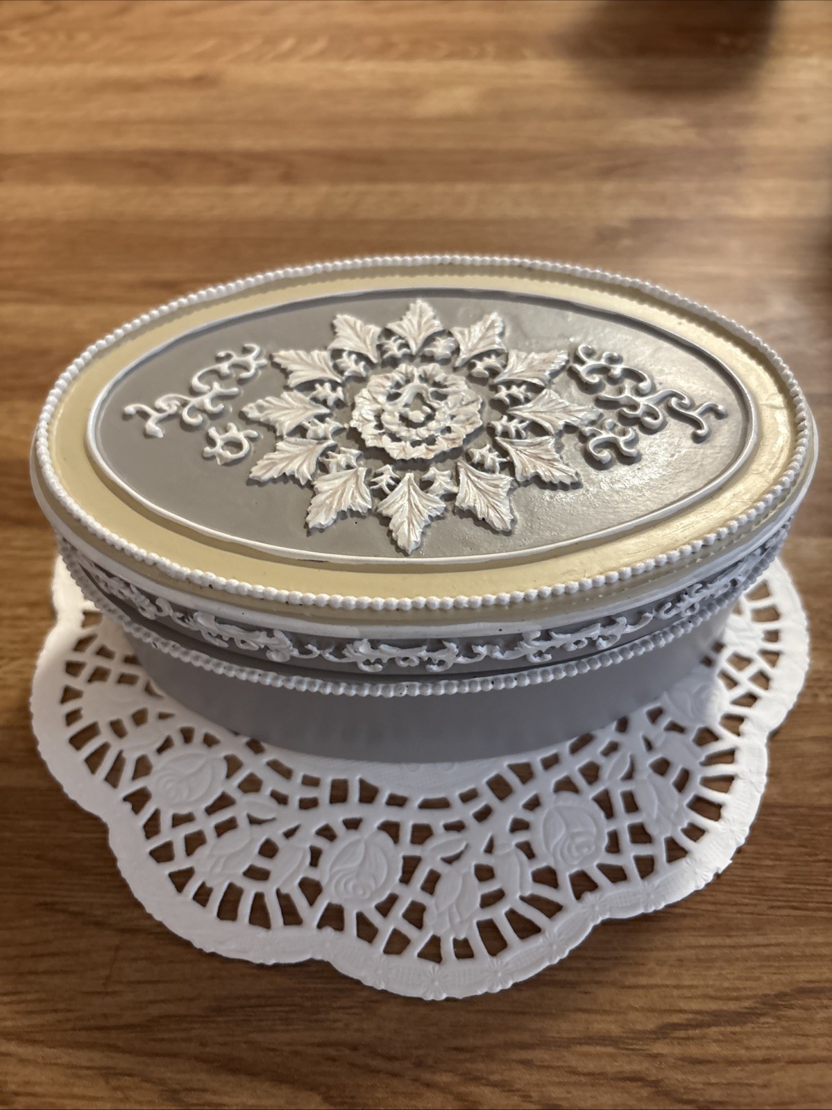 Decorative Porcelain Trinket Box