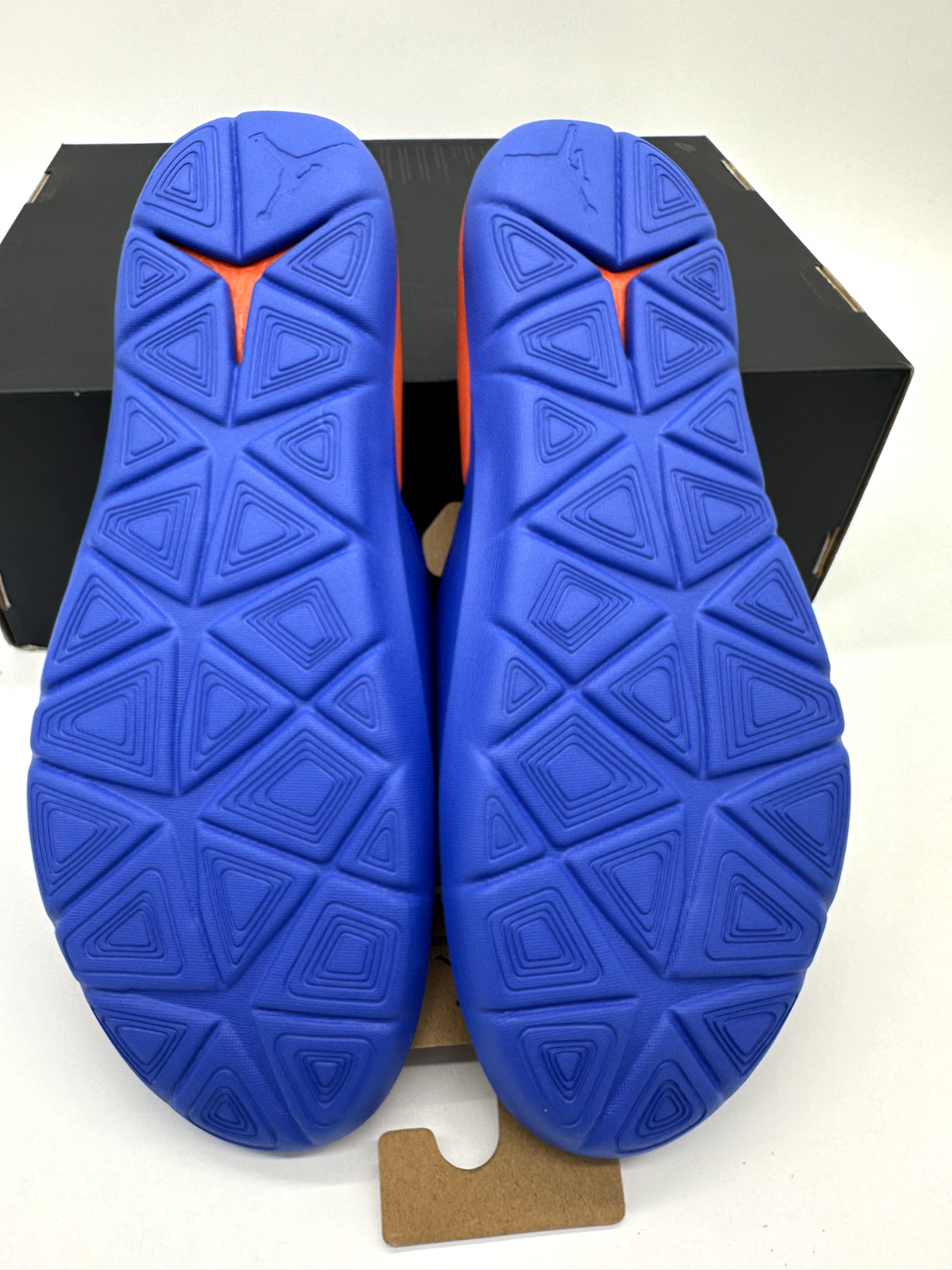 Jordan Hydro 7 Slide V2 PE "Florida Gators" Mens size 14 Blue Orange CT7116 408
