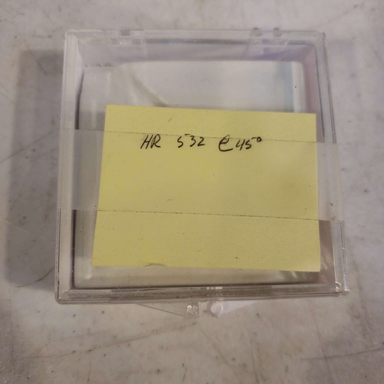 Laser Optics HR Mirror, Rmax @ 532nm, θ= 45⁰ p High Reflection