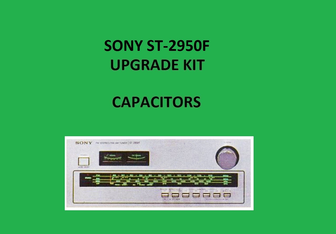 Stereo Tuner SONY ST-2950F Repair KIT - all capacitors