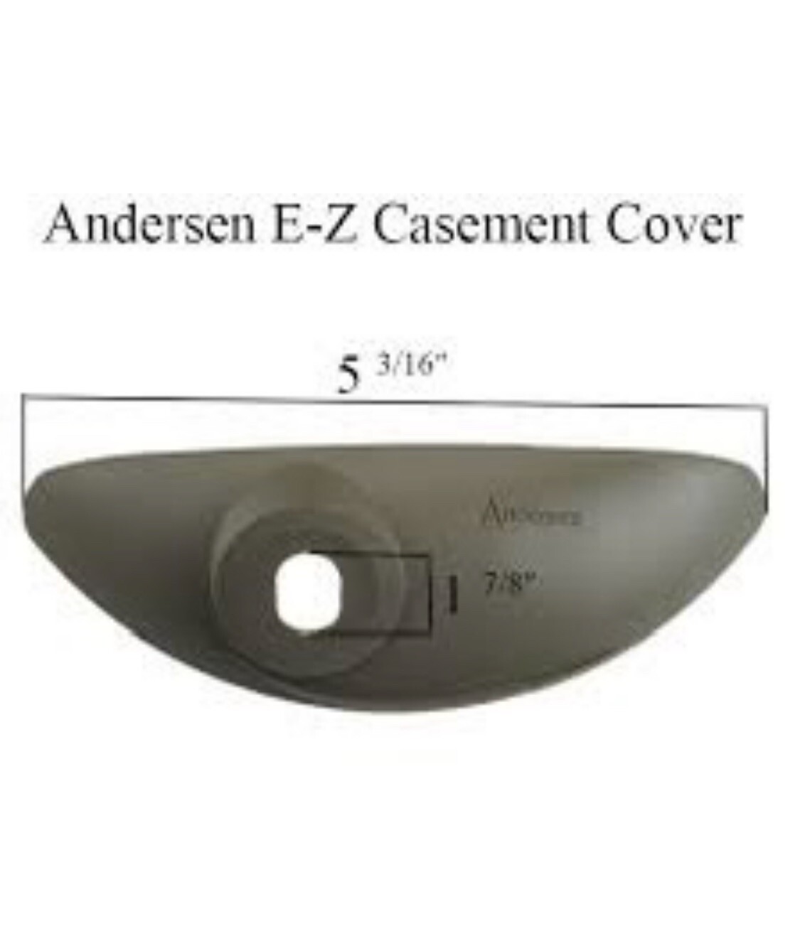 Casement Operator Cover Metro Style Stone Andersen 400 Series Cover 1361531