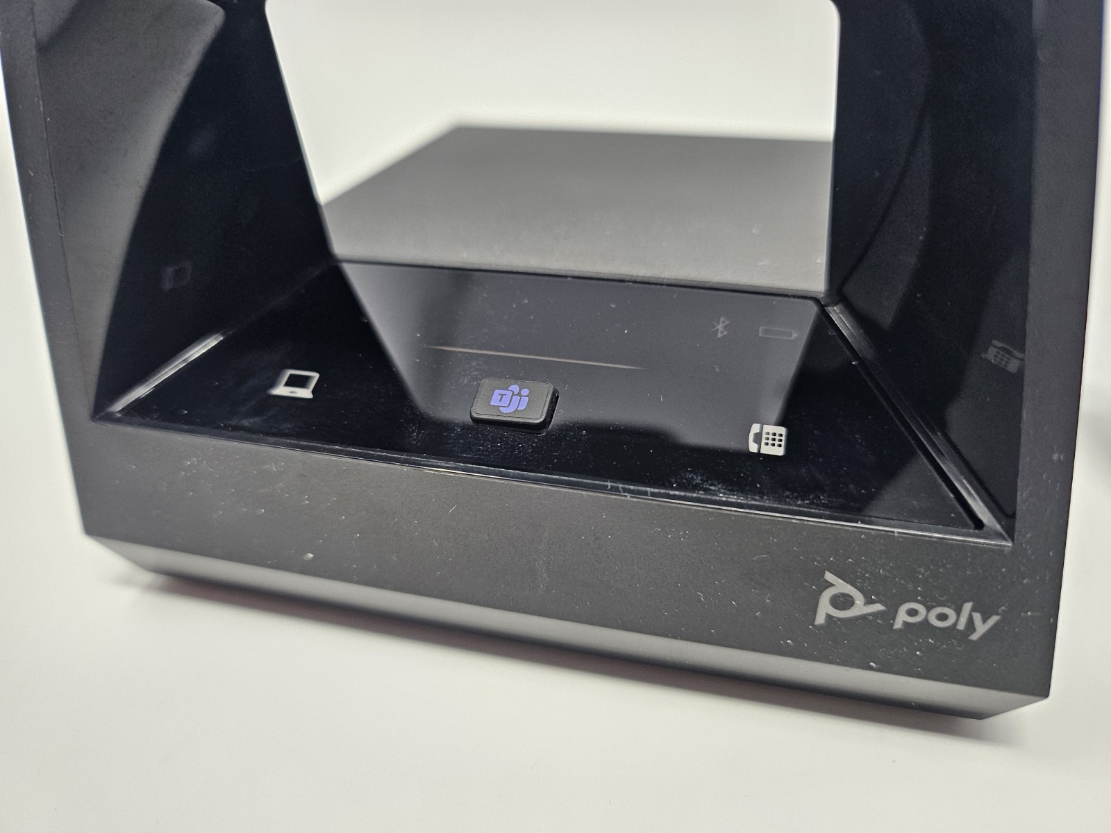 Poly Voyager 4245 Office Wireless Bluetooth Headset w/ Charging Base – Open Box