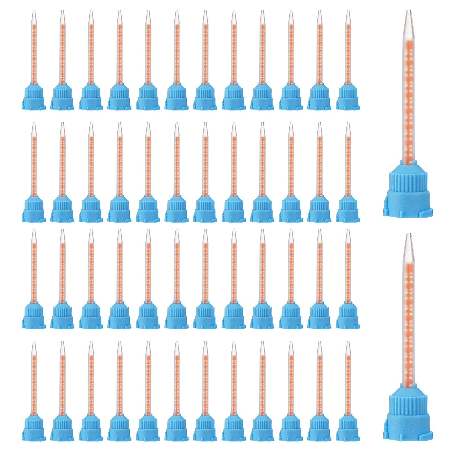 50pcs Dental Mixing Tips for Impression Material Impression Mixing Tips（FDA）