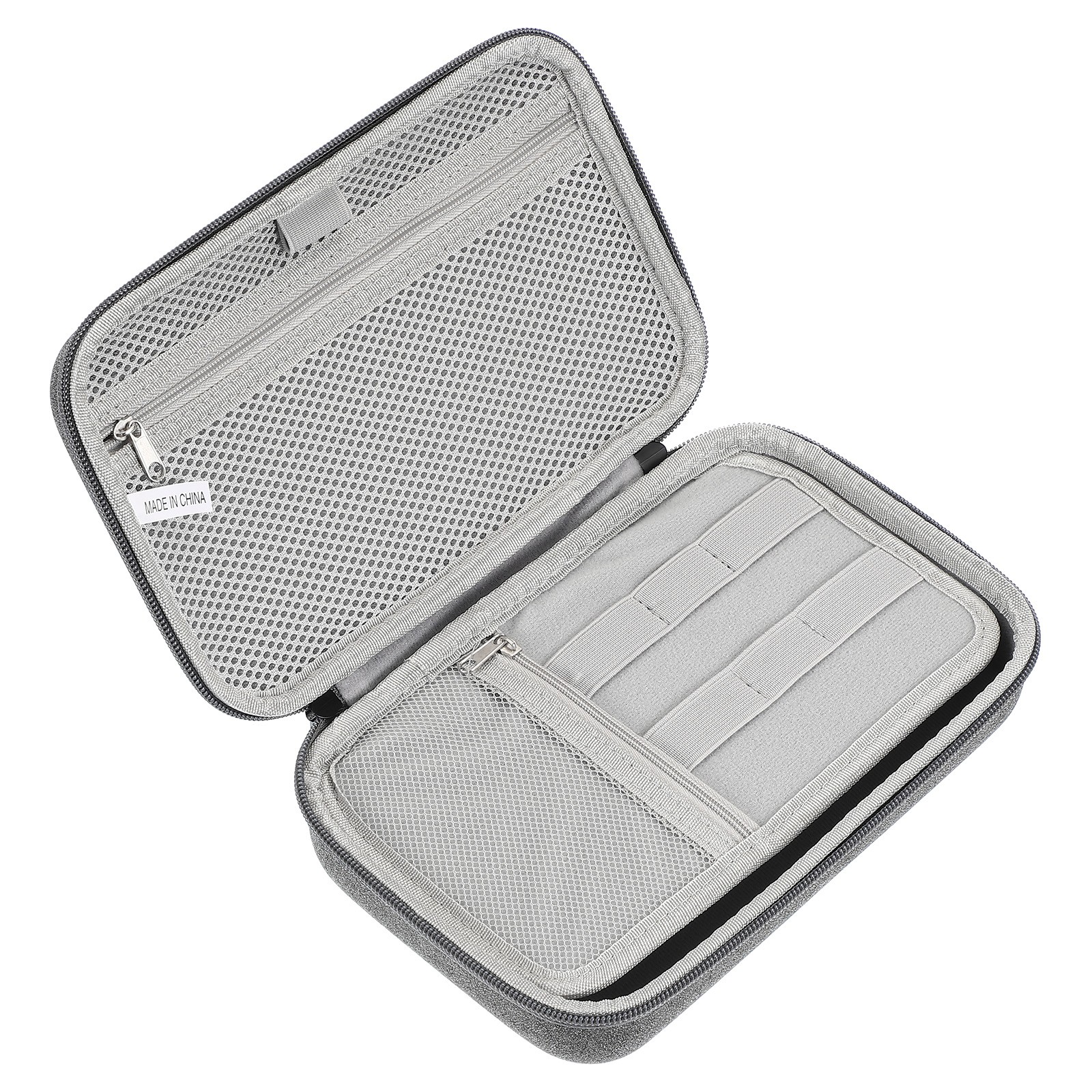 9in x 5.7in Electronic Organizer Case Dark Gray for Camera Hard EVA Waterproof