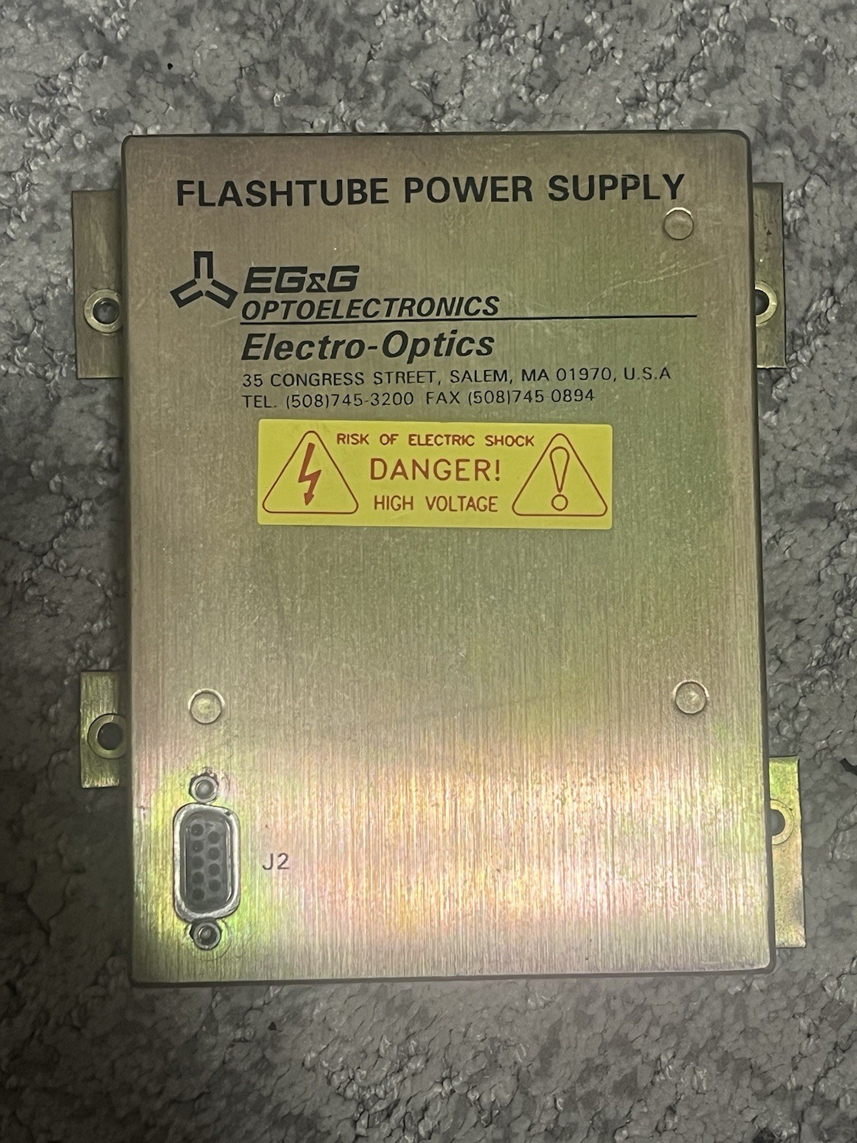 MD SpectraMax340 Plate Reader - EG&G - Flashtube Power Supply (PS-376, 502-3760)