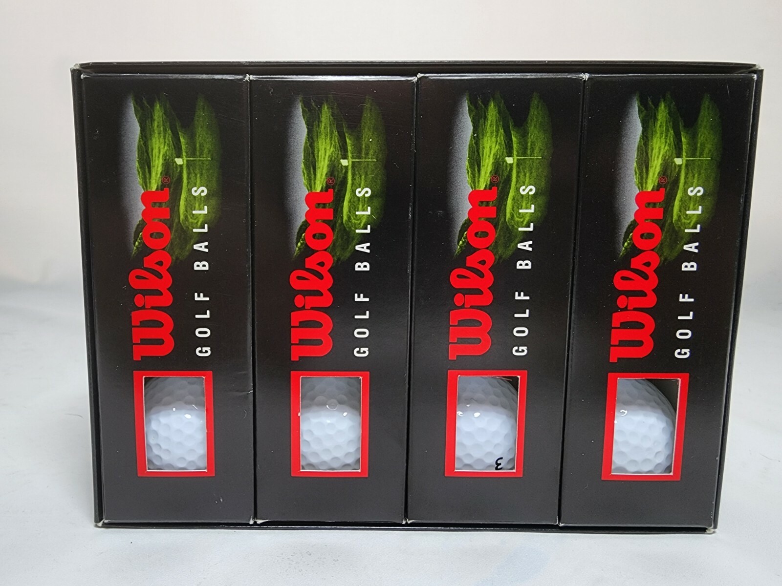NEW Wilson Golf Balls Box Of A Dozen White