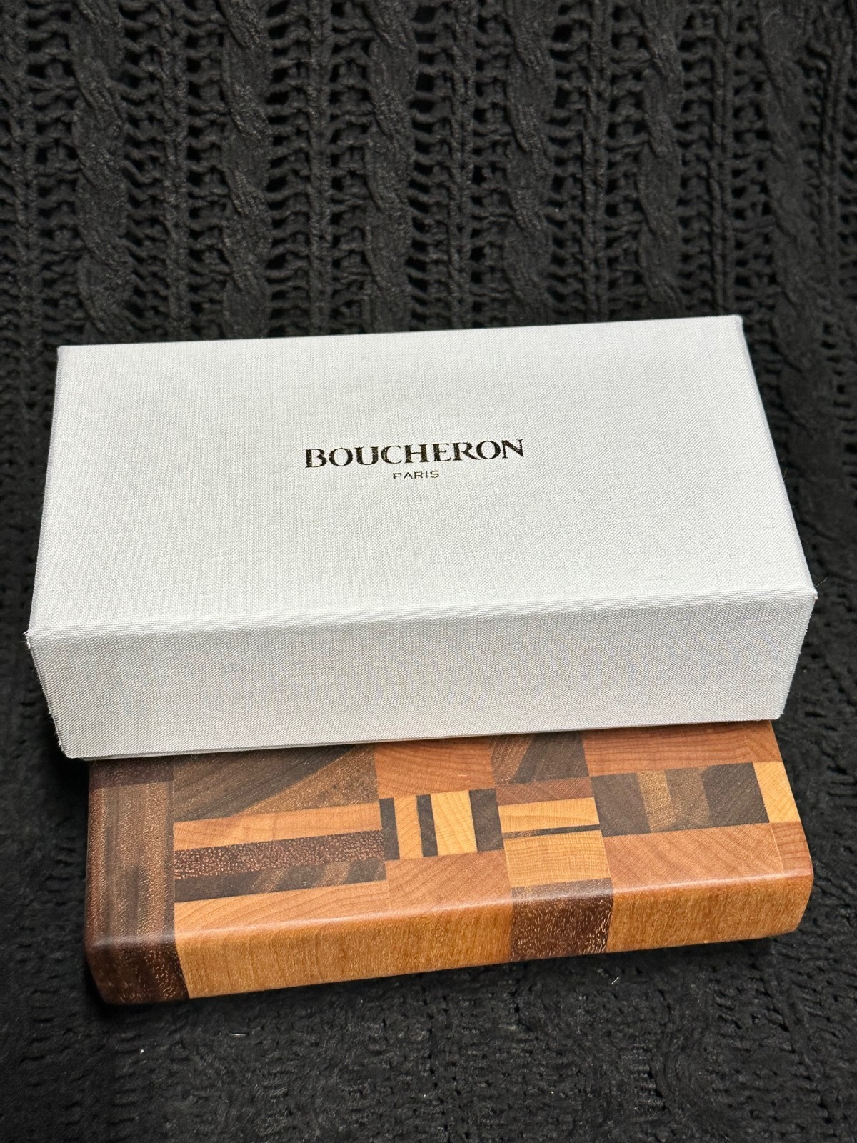 BRAND NEW Authentic Boucheron Designer Eyeglasses Sunglasses Hard Case CASE ONLY