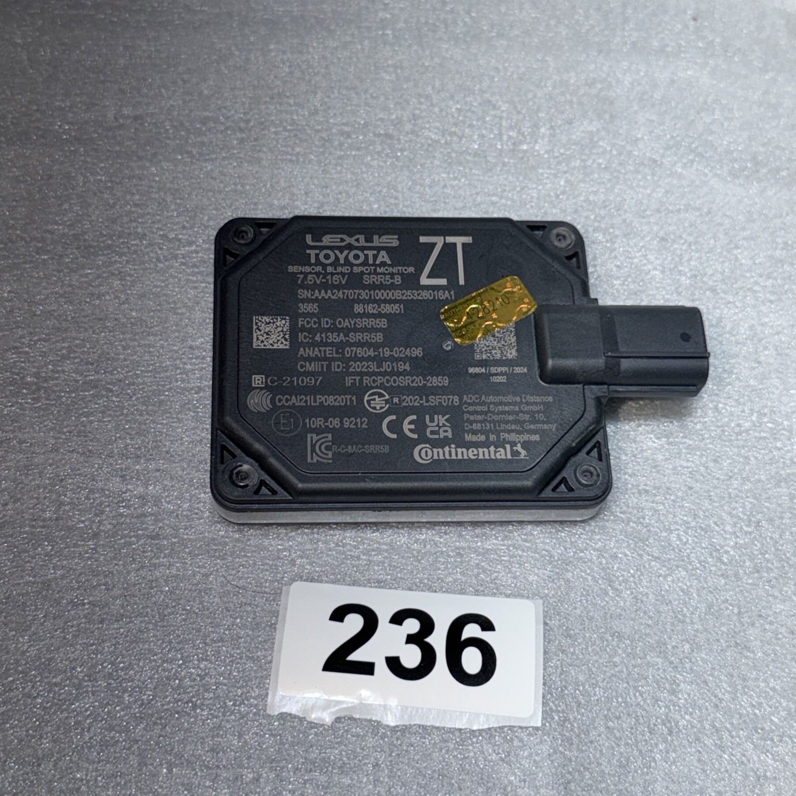 🌟🌟TOYOTA PRIUS OEM 88162-58051 Blind spot Monitor