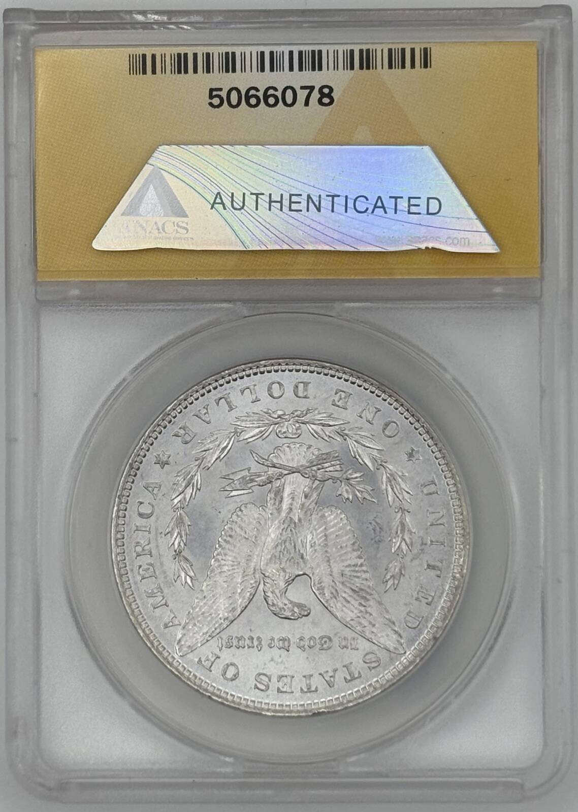 1885 Morgan Silver Dollar ANACS MS-64