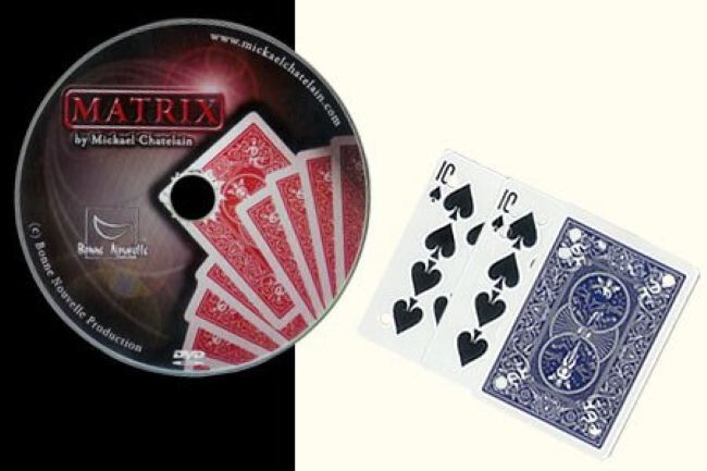 Matrix by Mickael Chatelain RED (DVD and Gimmick) - Trick
