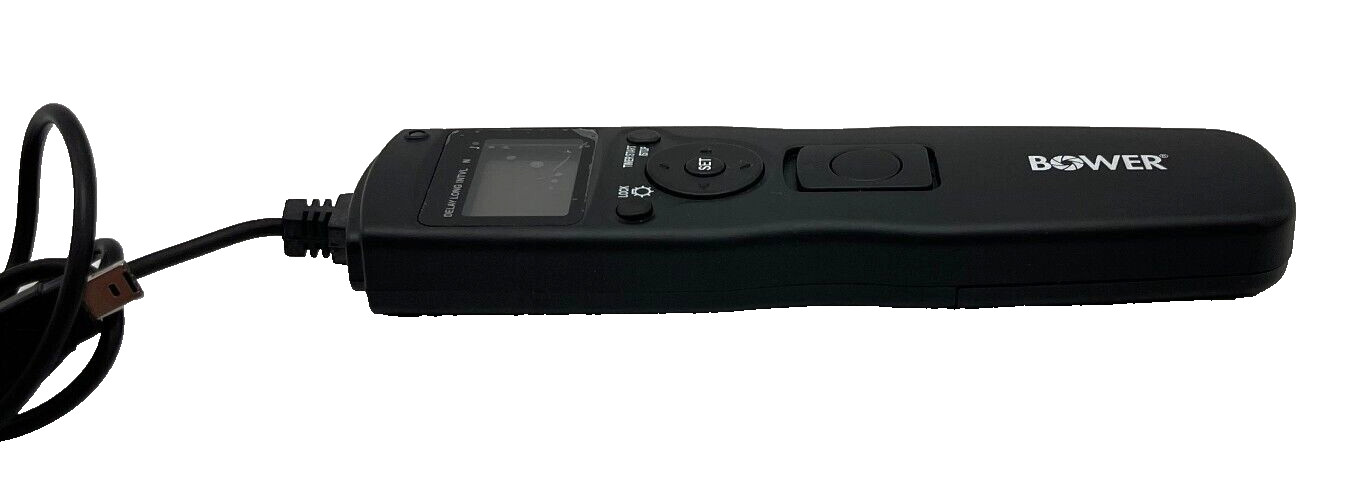 Bower Timer remote Switch RCLN3R Works w/ Nikon D90/D5000/D7000/D3100
