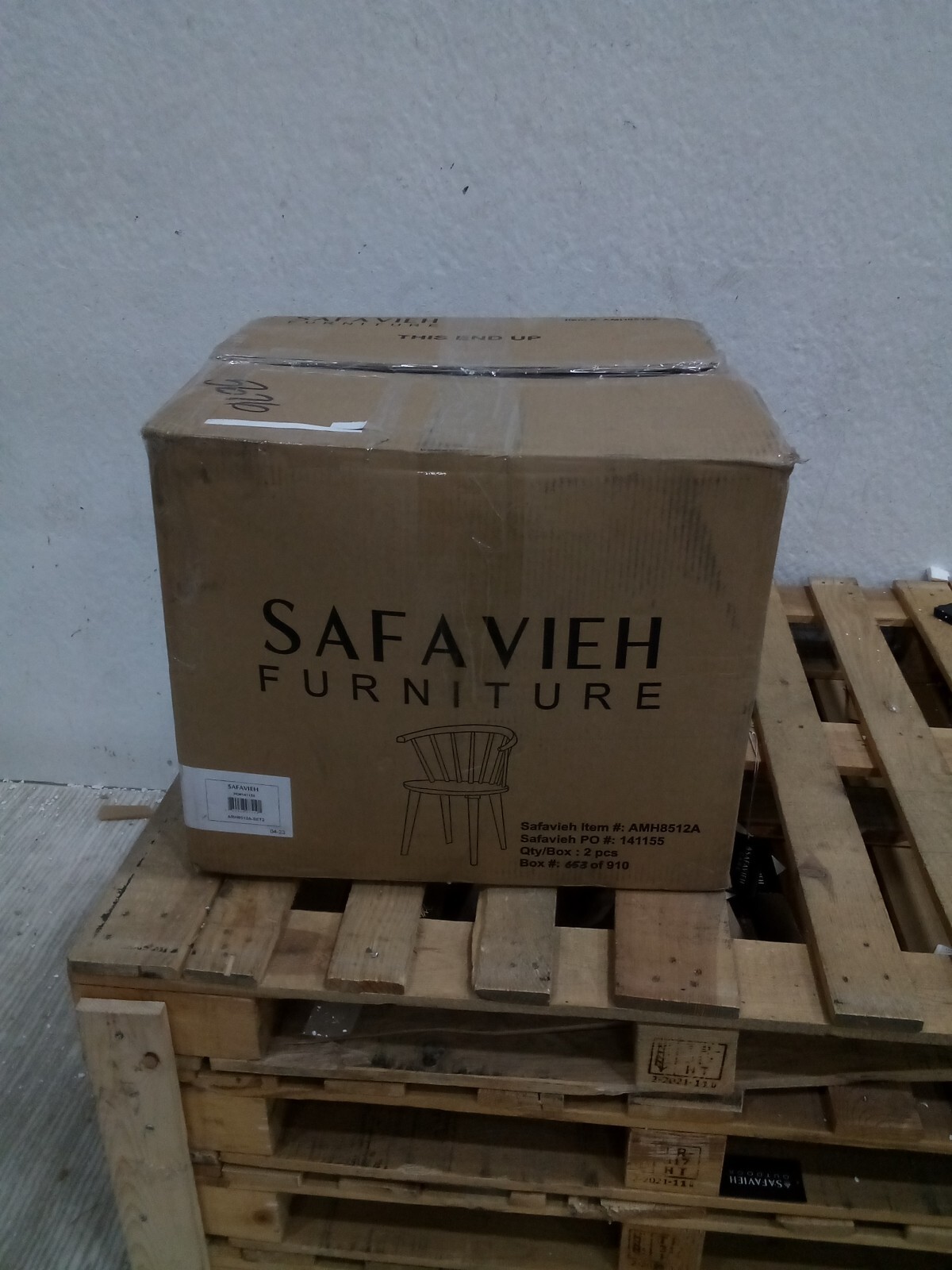 Safavieh Curved Spindle Side Chair, Reduced Price 2172722193 AMH8512A